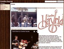 Tablet Screenshot of carolinahayride.com